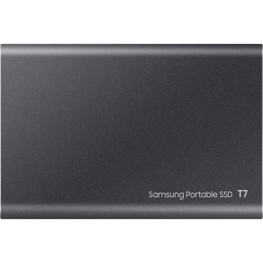 Зовнішній SSD накопичувач Samsung T7 4TB Titan Gray (MU-PC4T0T/WW) [109766] - фото 2