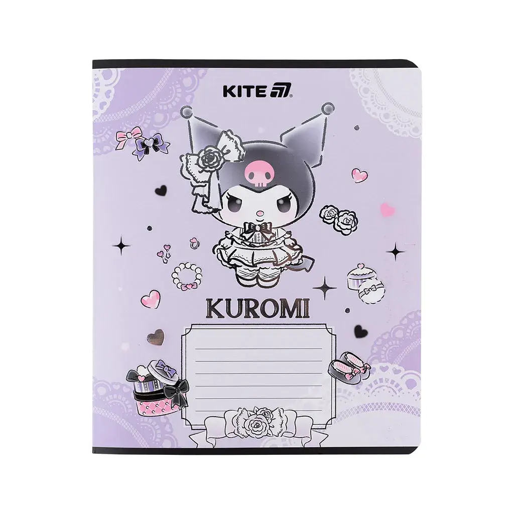 Зошит Kite Kuromi, 18 аркушів, лінія (HK25-237-1) - фото 4