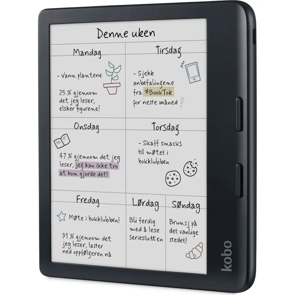 Електронна книга Kobo Libra Colour Black (N428-KU-BK-K-CK) [116851] - фото 3
