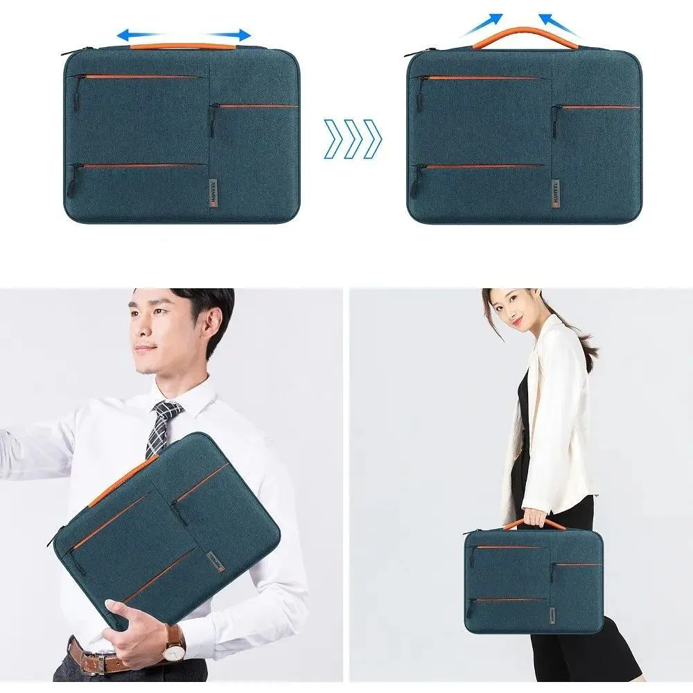 Сумка для ноутбука Haweel HWL2166 15-16" темно-синяя - фото 5