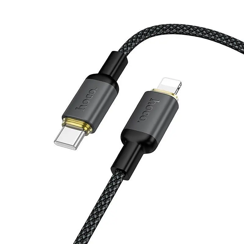 Кабель HOCO C to Lightning Benefit PD charging data cable X128 1m, 30W