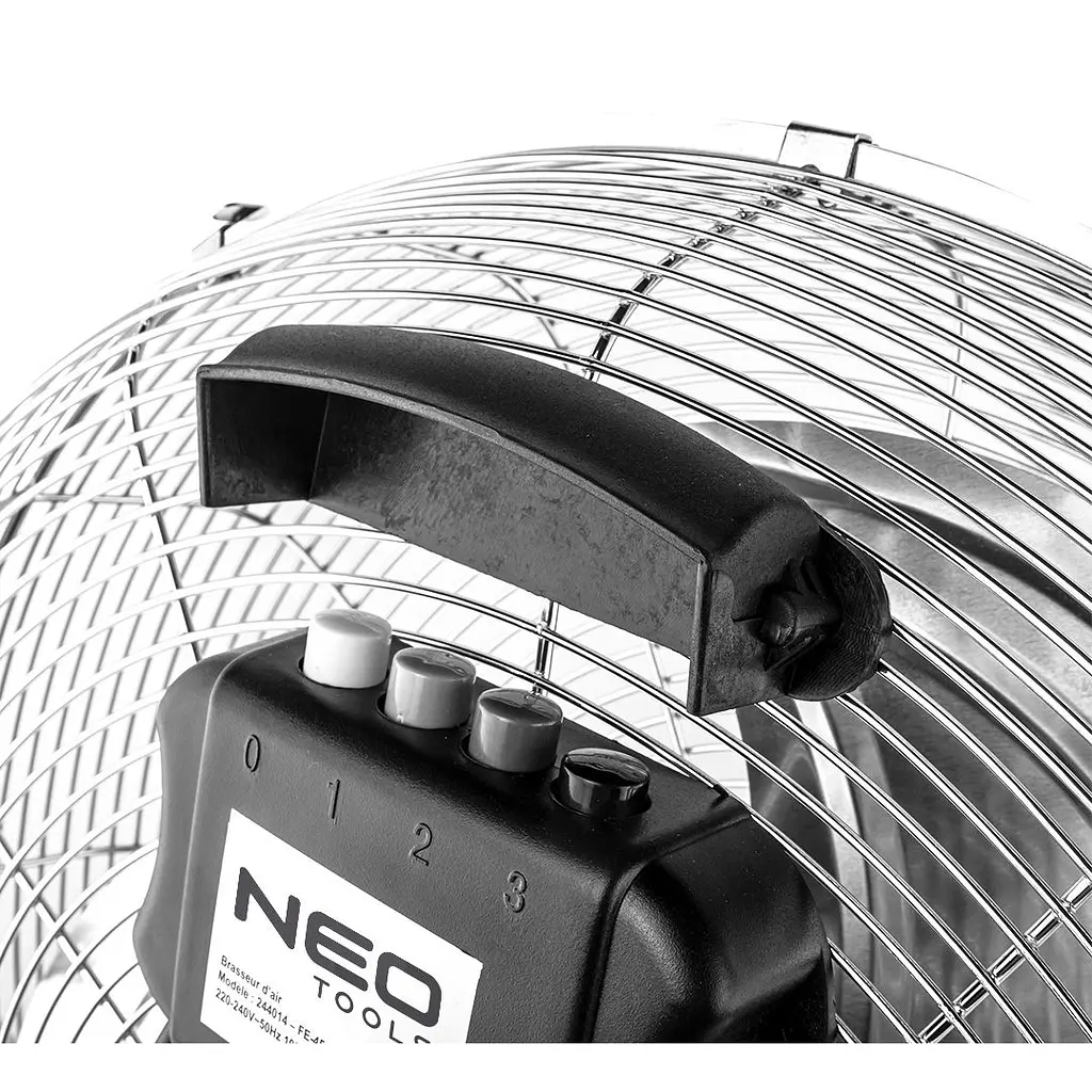 Вентилятор підлоговий Neo Tools NT10 професійний 45 см сріблястий (90-010) - фото 5