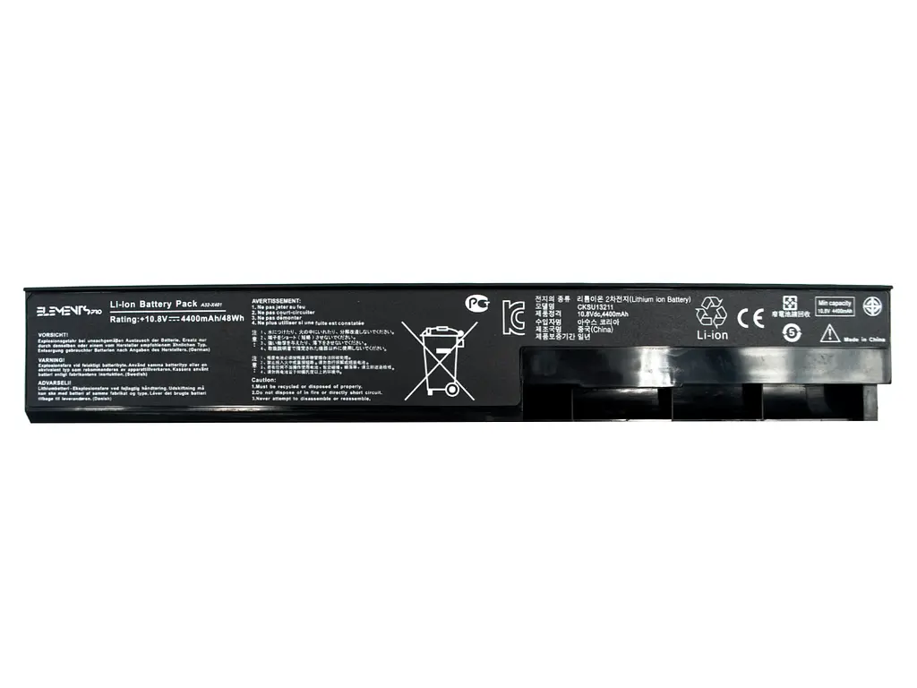 Акумулятор для Asus F301 F401 F501 S301 S401 S501 X301 X401 X501 10.8V 4400 mAh (X401-3S2P-4400) - фото 2