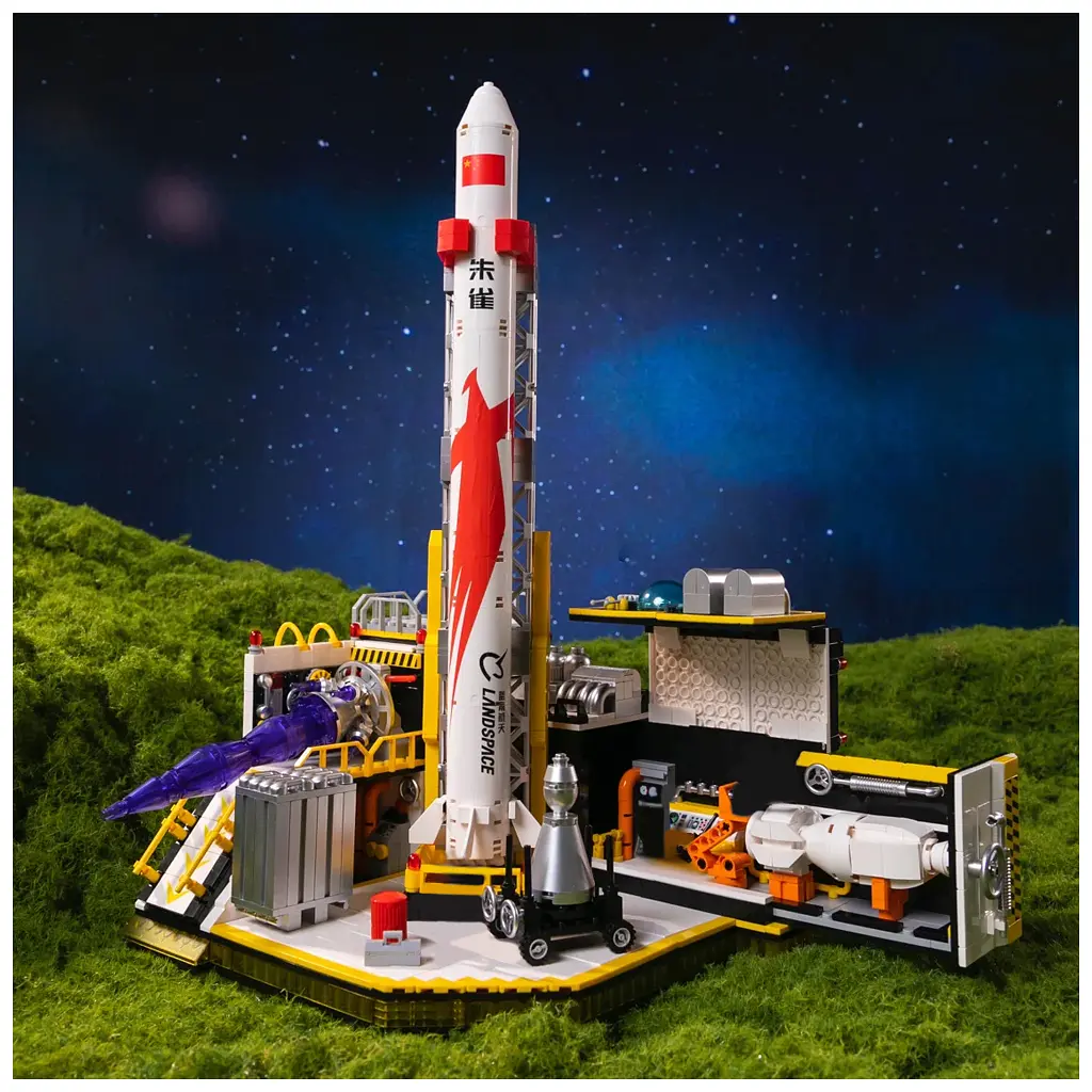 Конструктор Pantasy Joyside Series LANDSPACE - Лабораторія космічної ракети мрії без фігурок (11023) - фото 2