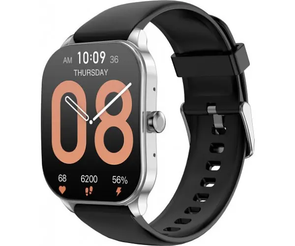 Смарт-годинник Amazfit Pop 3S A2318 сріблястий - фото 2