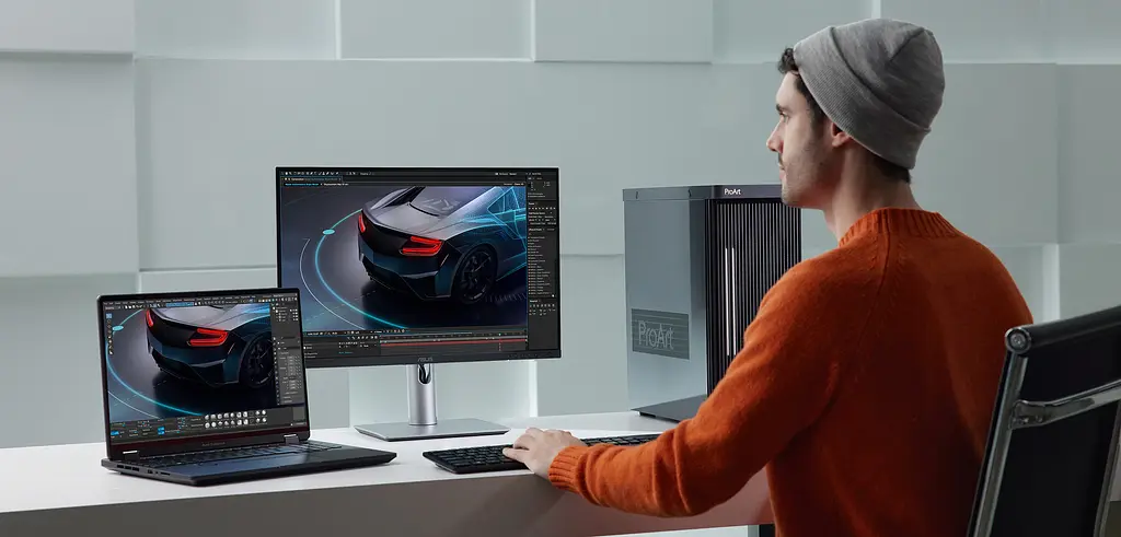 Монітор Asus ProArt PA248CRV чорний - фото 13