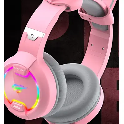 Наушники Havit HV-H2233d Cat Pink (HV-H2233d) - фото 11