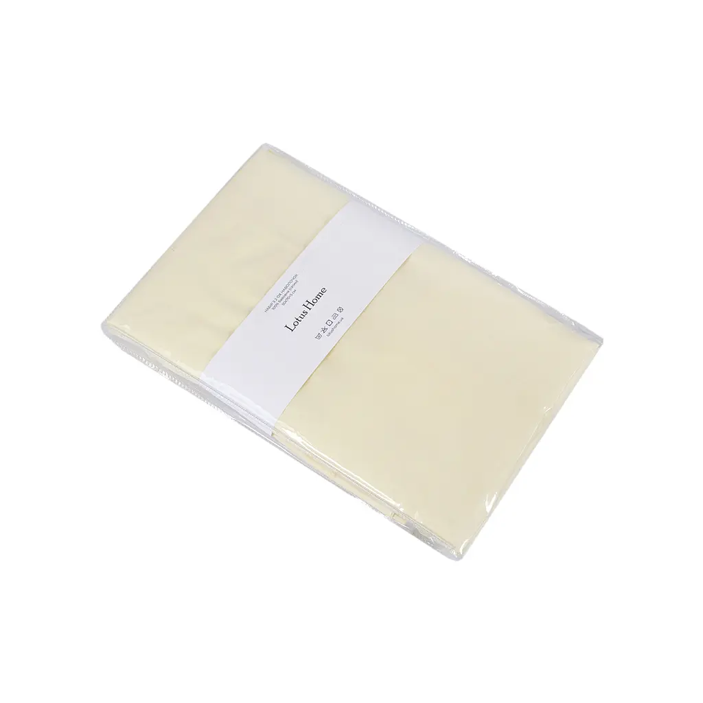 Наволочки сатин Lotus Home - Dakota Modern масляно-желтый 50x70+5 (2 шт) - фото 3