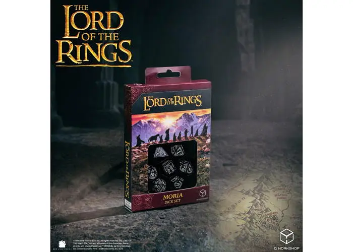 Набір кубиків The Lord of the Rings: Moria Dice Set (7 шт.) (LOTR/190166/MOA/A) - фото 11