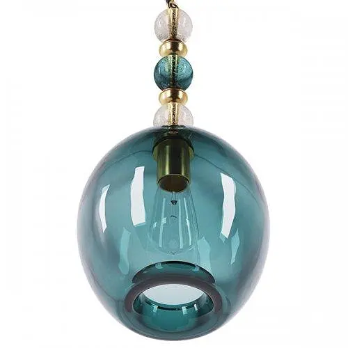 Підвіс Colorglass Balls PikArt арт. 5434 Блакитний - фото 2