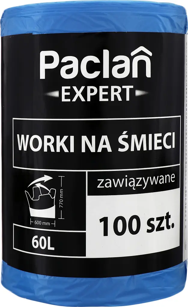 Пакеты для мусора Paclan Expert MultiTop, 60 л, 100 шт. - фото 3