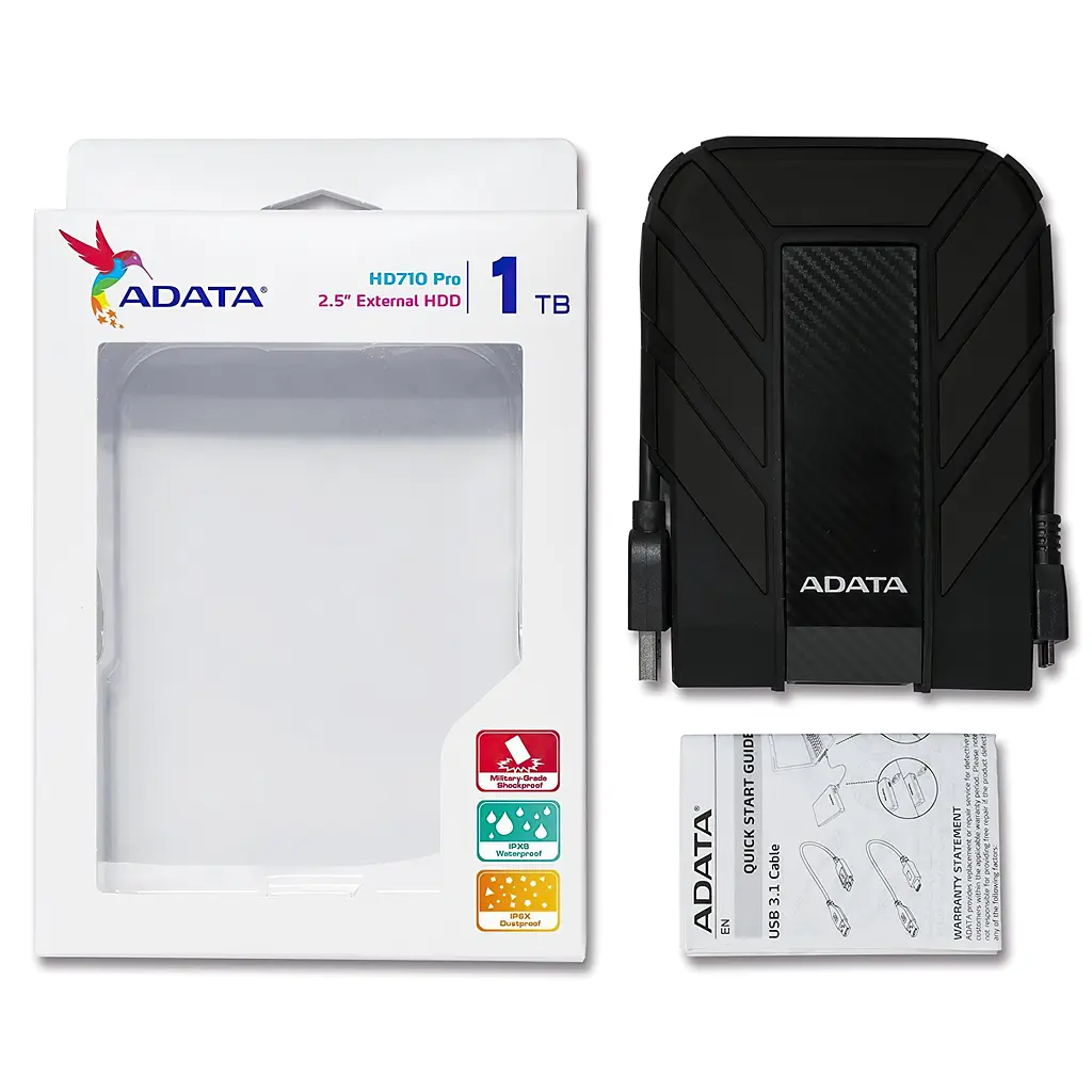 Внешний жесткий диск Adata DashDrive Durable HD710 Pro 1TB Black [AHD710P-1TU31-CBK] [68768] - фото 5