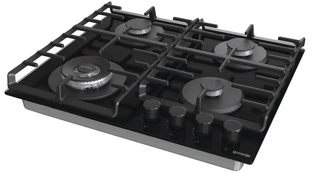 Газова варильна поверхня Gorenje GTW642SYB BG6BB-G0B Чорний (6622832) - фото 3