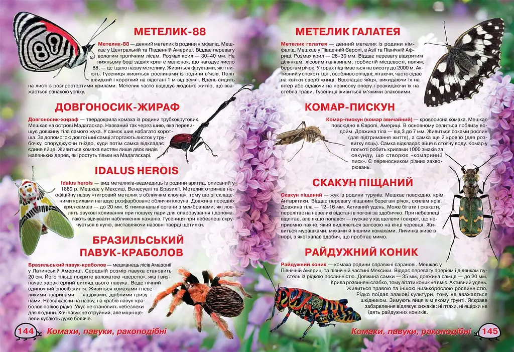 Книга Кристал Бук Ілюстрований атлас живої природи (F00014008) - фото 3
