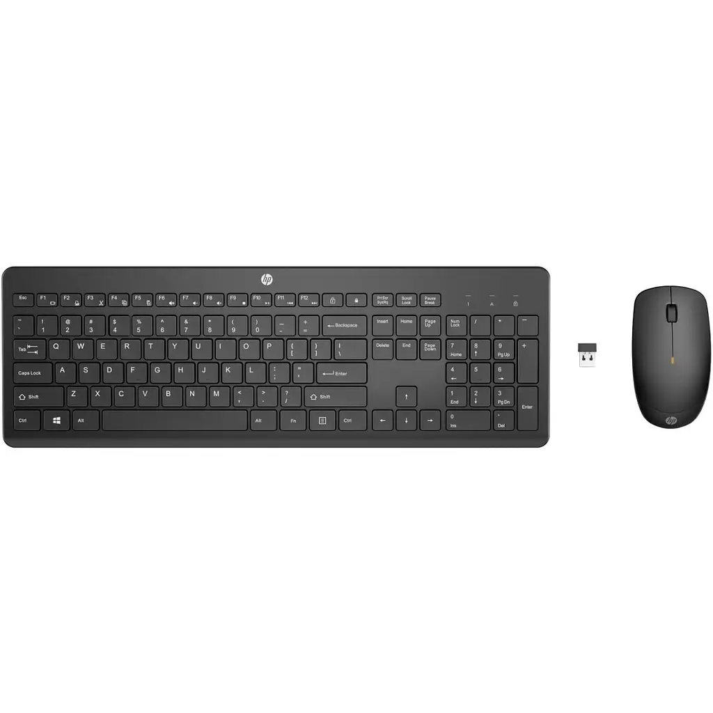 Комплект бездротовий HP 235 мишка і клавіатура Combo, чорний (українська клавіатура) (1Y4D0UT) - фото 2