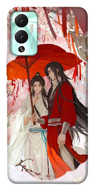 TPU чохол Demsky Between petals для Infinix Hot 12 Play