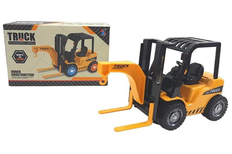 Іграшковий навантажувач зі світловими та звуковими ефектами Truck Engineering Series YF3087A в коробці р.26,3х10,2х16,5см