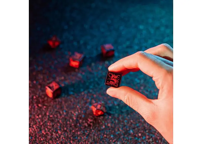 Набор кубиков Cyberpunk Red Essential Dice Set , 6 шт. (SCPE01) - фото 5
