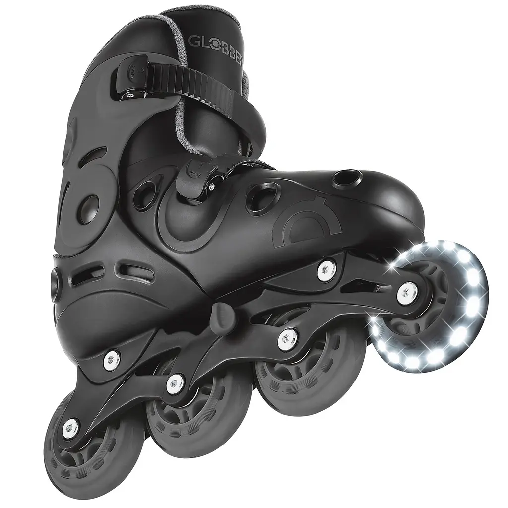 Роликові ковзани Globber Go Scates Lights р.34-37 до 60 кг 5+ років сірі (785-120) - фото 10