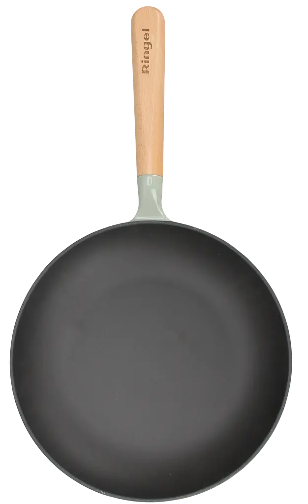 Сковорода чавунна Wok Primavera 26 см Ringel kuh0016839 - фото 2
