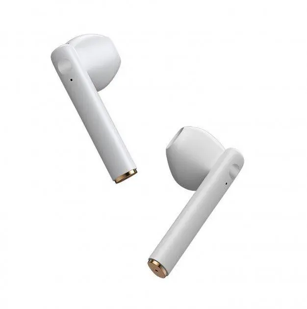 Беспроводные наушники Bluetooth Baseus W05 Encok True Wireles, TWS, Qi, IP55, BT5.0, SBC, AAC, 30mAh, 400mAh, 4h, (NGW05-01) white - фото 3