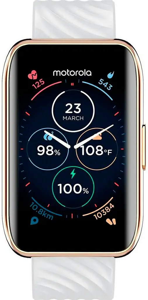 Смарт-часы Motorola Moto Watch 40 Rose Gold - фото 2