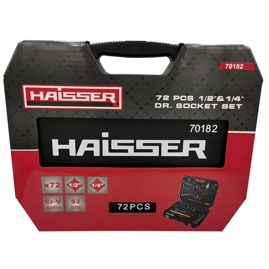 Набір інструментів Haisser 70182 117782 72 од. - фото 2