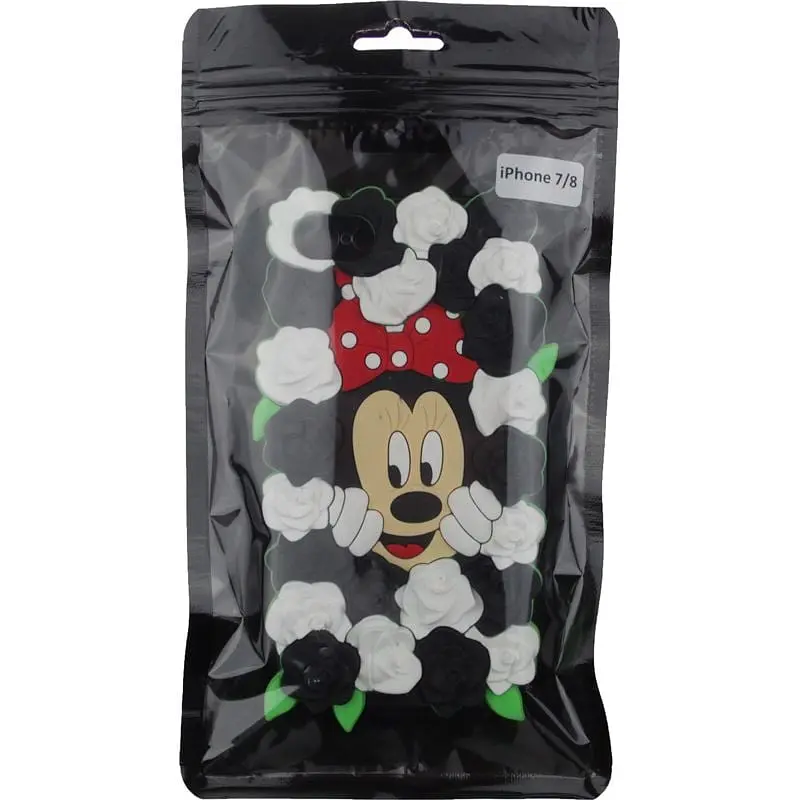 Чохол-накладка Toto TPU Fluffy Case iPhone 7/8/SE 2020 Mini Mouse Black - фото 2