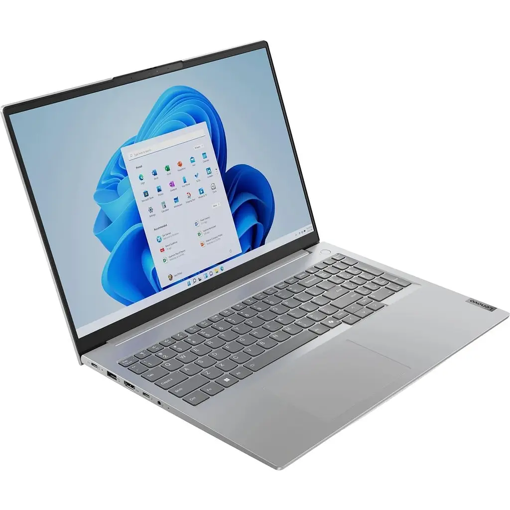 Ноутбук Lenovo 16 ThinkBook 16-G7 WUXGA IPS/Ryzen 5 7535HS/16GB/512SSD/UMA/W11P/Gray (21MW0024RA) - фото 2