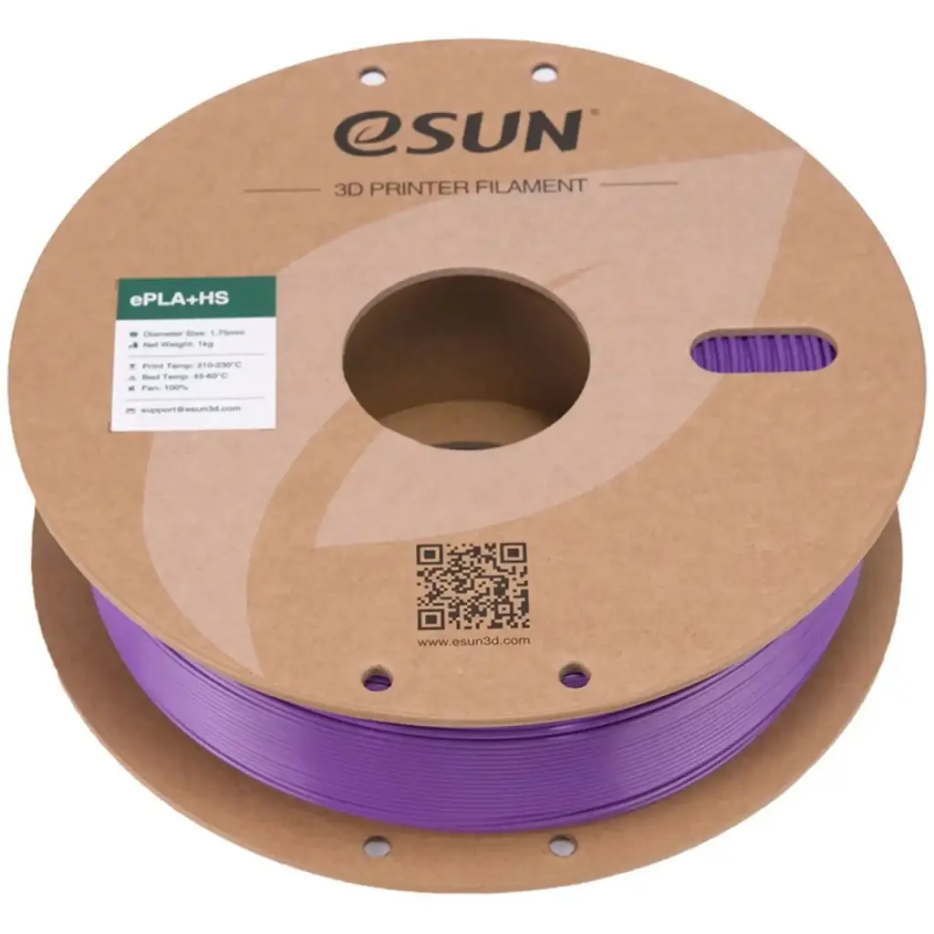 Пластик для 3D-принтера eSUN PLA+ P1.75мм, 1кг, purple (PLA+P175Z1) - фото 2