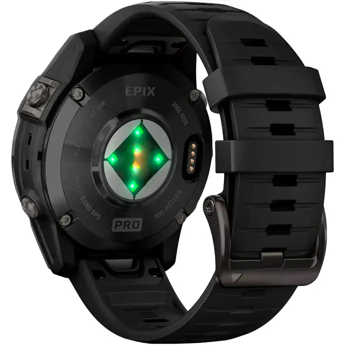 Смарт-годинник Garmin Epix Pro (Gen 2) Standard Edition 47mm Slate Gray with Black Band (010-02803-00) [86538] - фото 5