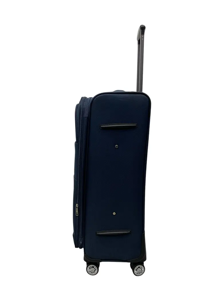 Валіза велика Worldline Airtex 620 L поліестер Темно-синій - фото 5