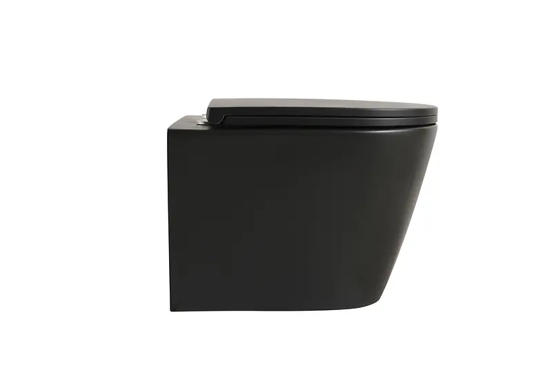 Комплект: Унітаз Mixxus Premium Bevel-SET-2101 система змиву Tornado 1.0+ Інсталяція Koer KT-0404 + панель KT-0604-05 Black Mat black MP6669, Чорний матовий - фото 8