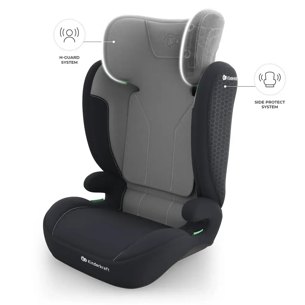 Автокрісло Kinderkraft i-Spark 2 Plus i-Size Grey (KCISPA02GRYPL00) - фото 4