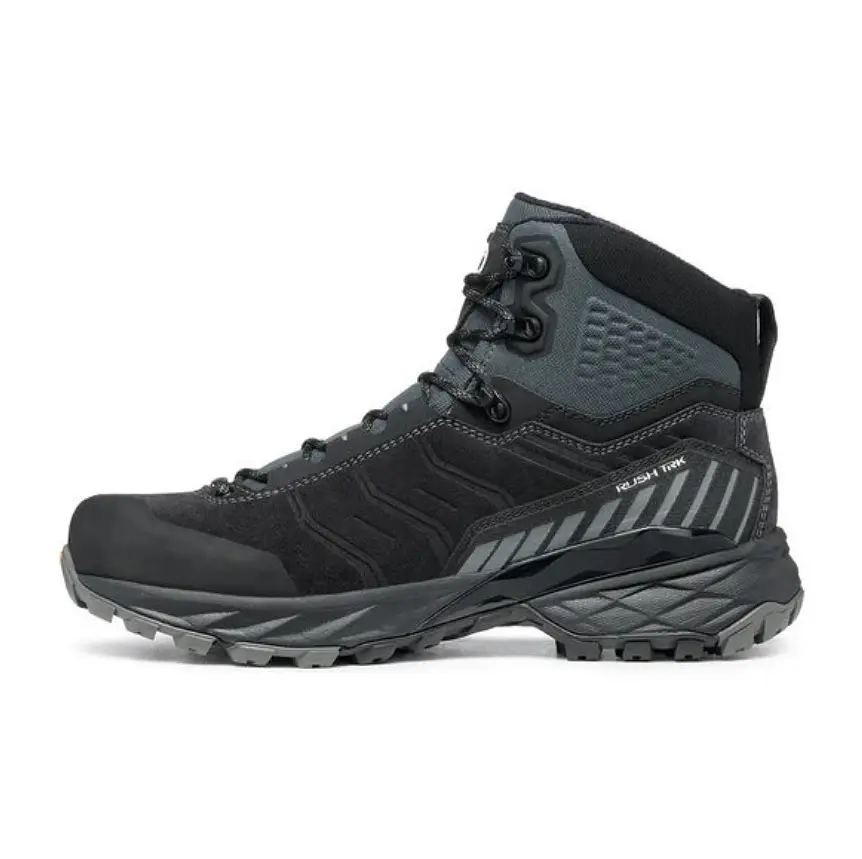 Ботинки мужские Scarpa Rush TRK GTX (63143-200) 45 Черный-Серый - фото 2