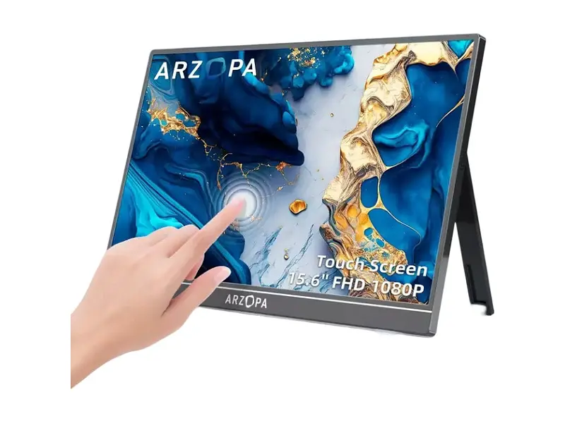 Портативний монітор Arzopa A1T Touch Screen - фото 2