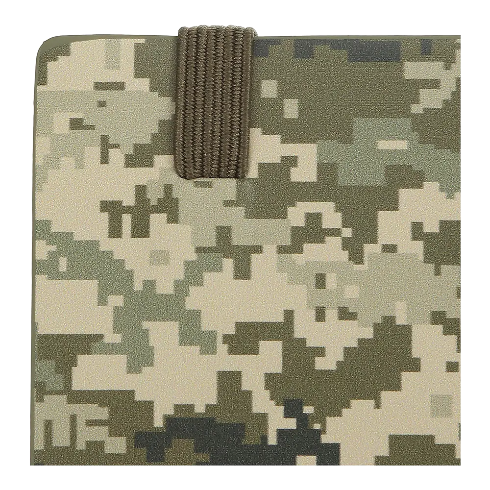 Щотижневик датований Buromax Military 2026 153 x 87 мм штучна шкіра світло-зелений (BM.2908-15) - фото 7