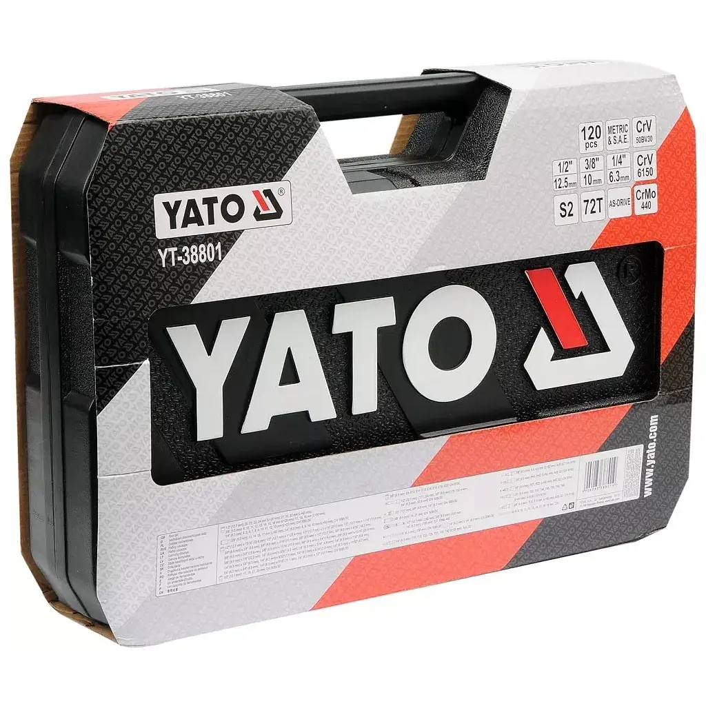 Набір інструментів Yato YT-38801 - фото 4