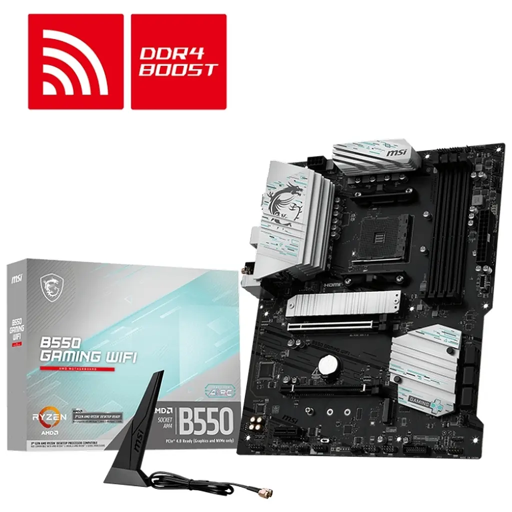 Материнська плата MSI B550 GAMING WIFI - фото 5