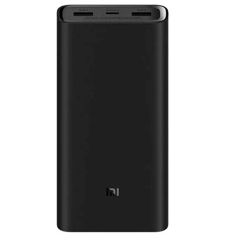 Внешний аккумулятор Xiaomi Mi 20000mAh 50W PB200SZM черный - фото 2