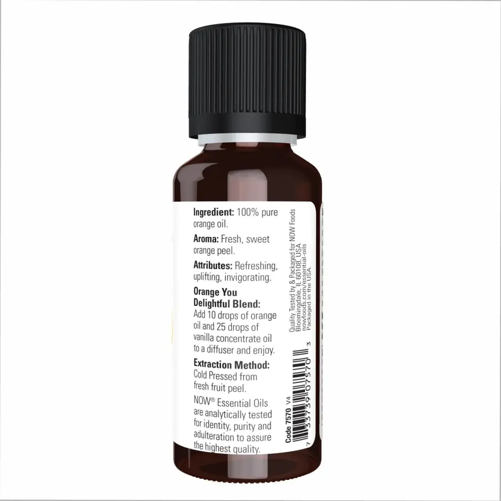 Апельсинове масло Now Essential Orange Oil 118 ml - фото 3