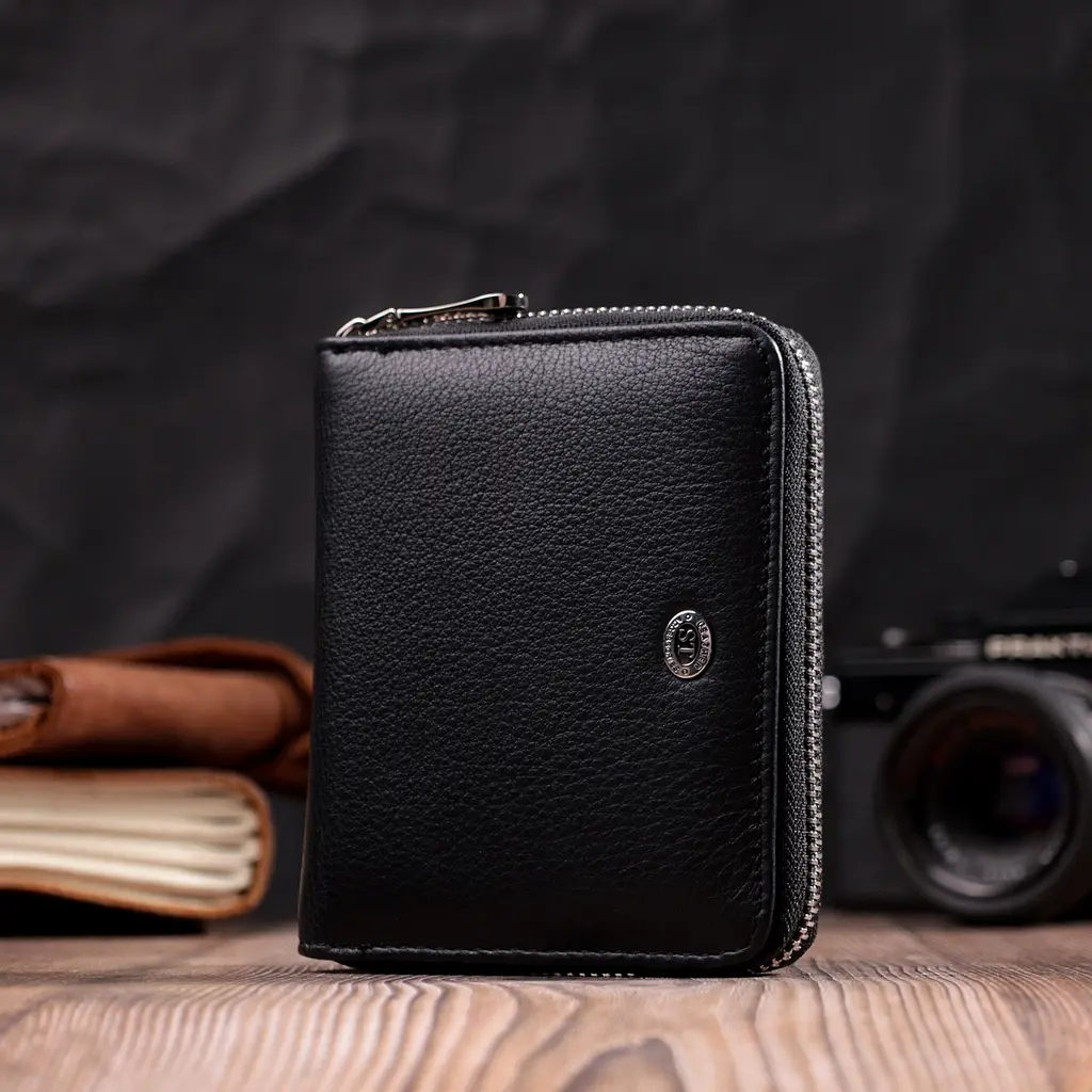 Жіночий шкіряний гаманець ST Leather 12.5х10.2х2 см acs0028397 - фото 6
