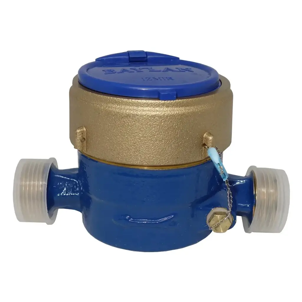 Лічильник холодної води BAYLAN KY-1 Dn15 мокроход R160 без гайок 110 мм 30412 - фото 2