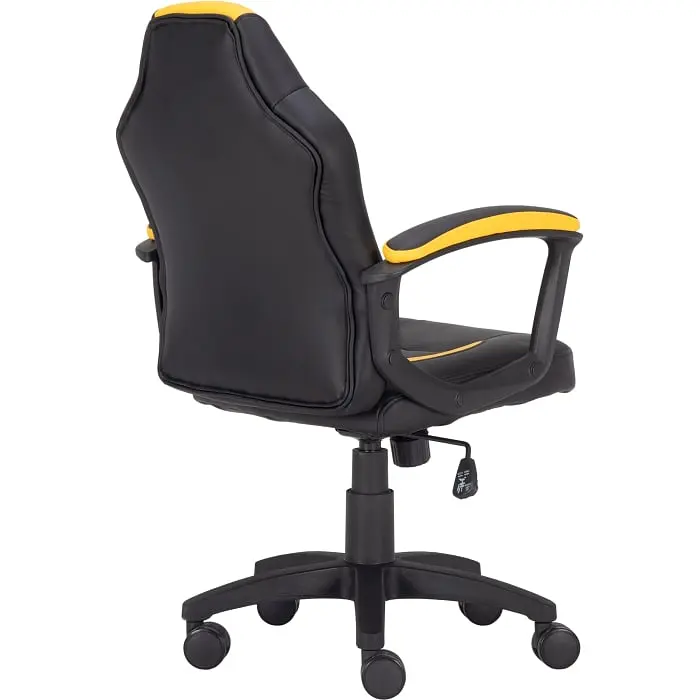 Геймерське дитяче крісло GT Racer чорне з жовтим (X-1414 Black/Yellow) - фото 7