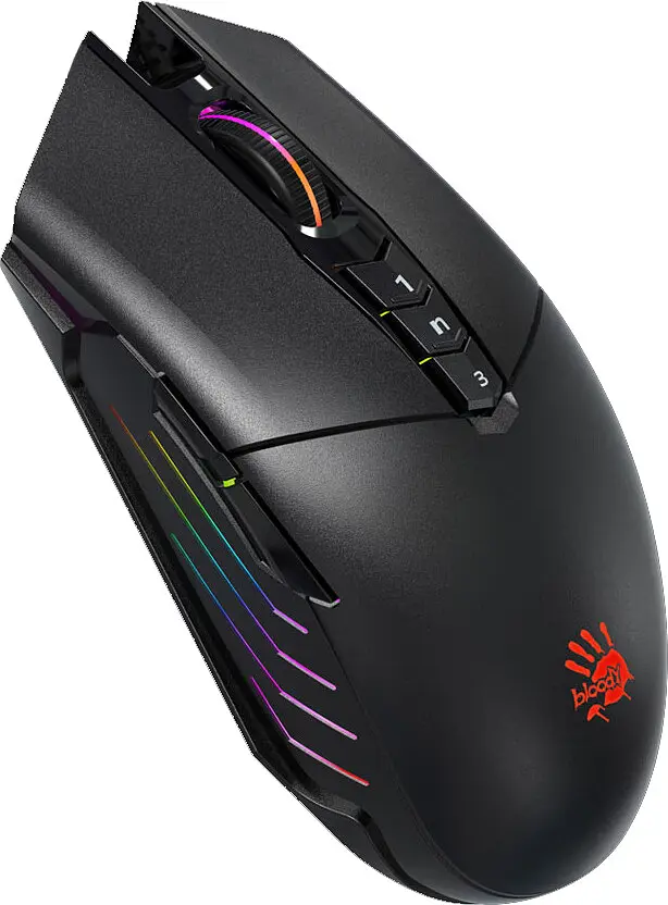 Миша ігрова A4Tech Bloody P91s RGB USB Black - фото 3