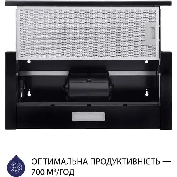 Вытяжка телескопическая Minola HTLS 6234 BL 700 LED Glass - фото 8