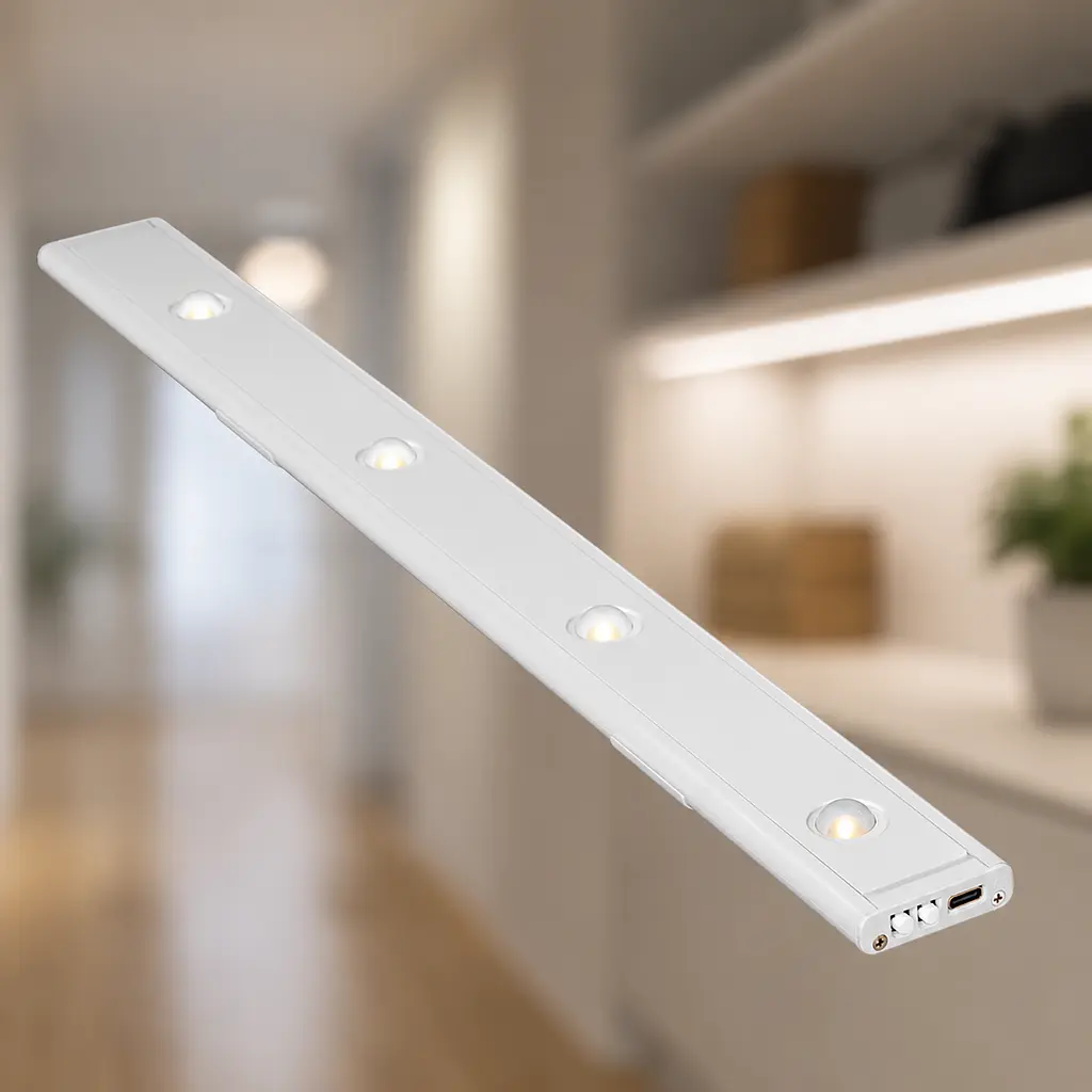 Лампа із сенсором на рух LED 50 / Акумуляторний світильник із датчиком руху - фото 4