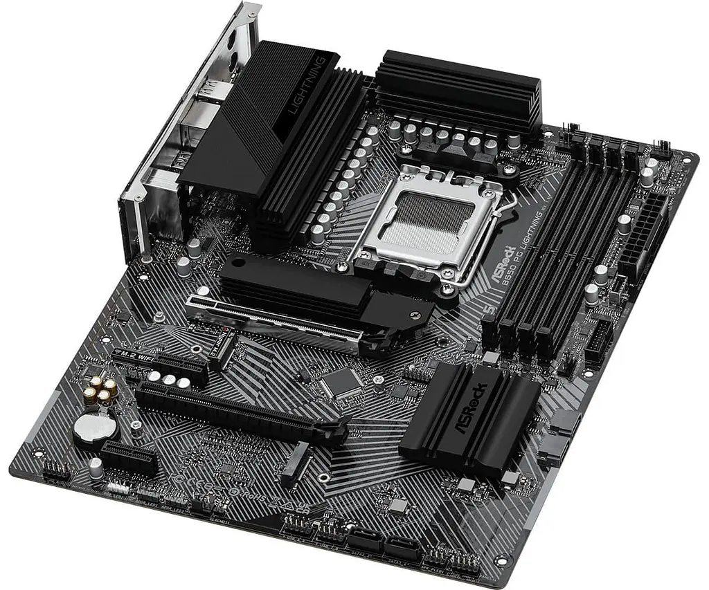 Материнська плата AsRock B650 PG LIGHTNING (B650 PG LIGHTNING) (Socket AM5, AMD B650, ATX) - фото 3