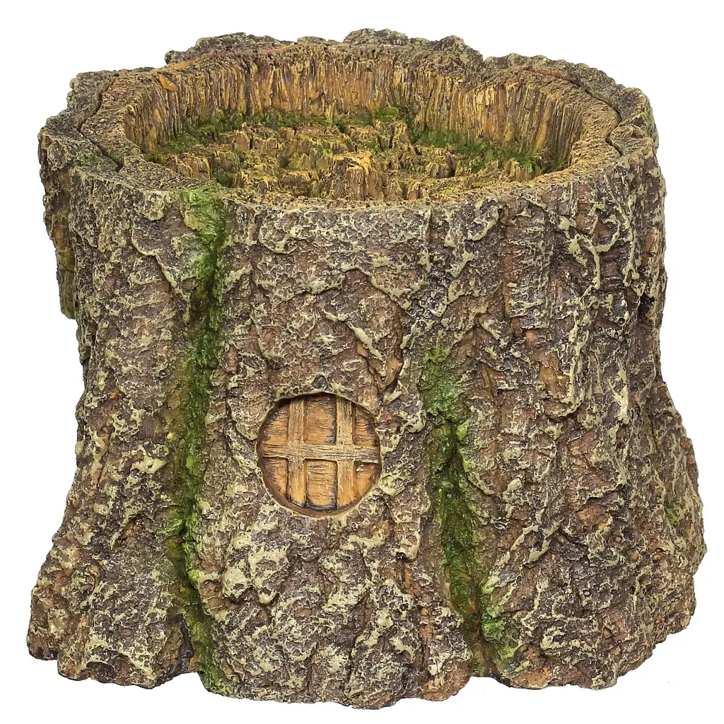 Декорація стовбурна печера Hobby Trunk Cave 2 25.5x21x15.5см (40847) - фото 2