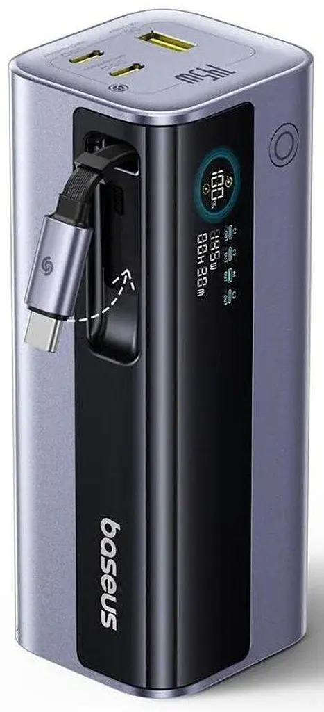 Повербанк (Powerbank) Baseus EnerGeek GR11 20000mAh 145W Space Grey (E0027B01) - фото 2